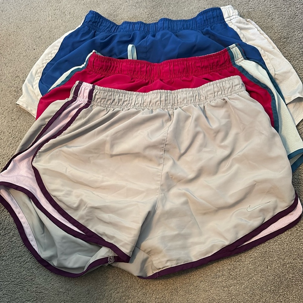 3 Nike athletic shorts size medium
